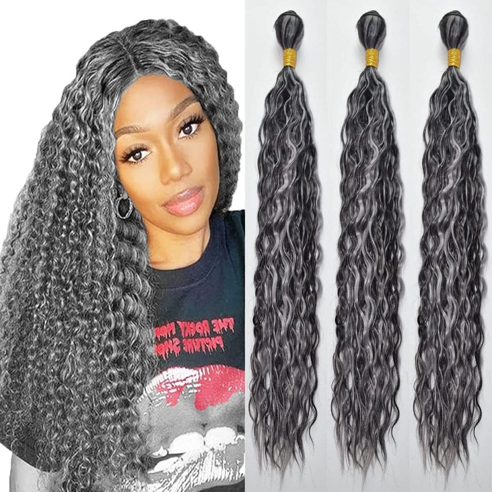 Pacotes de cabelo Luxvogue Straight P1B/GREY Brazilian Virgin