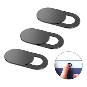 Kit Tampa Webcam Câmera Adesivo Privacidade Preta