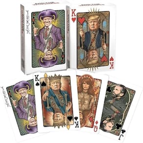 Cartas de baralho Trump Premium Family Poker com Joker 54 cartas