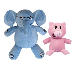 Brinquedos de pelúcia genéricos 2024 Blue Elephant and Pink Pig para crianças