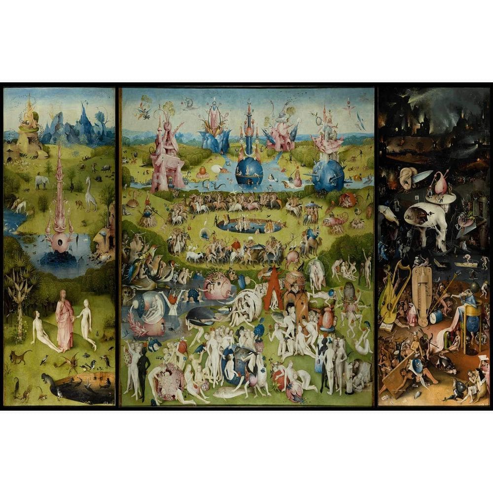 Quebra-cabeça The Garden of Earthly Delights 1000 peças