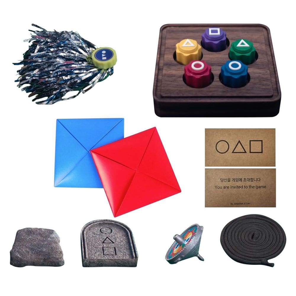 Conjunto de jogos Gonggi Korean Game Stone Catching Toy Gonggi