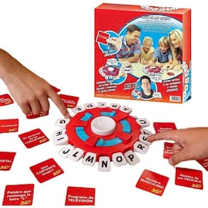 Jogo de tabuleiro Basta Word Game para adultos e crianças em espanhol