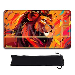 Tapete de jogo Lorcana Playmats TCG de borracha antiderrapante 60x35cm com bolsa
