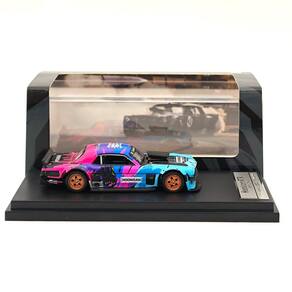 Modelo de carro moldado sob pressão em escala 1:64 Ford Mustang Hoonicorn RTR 1965