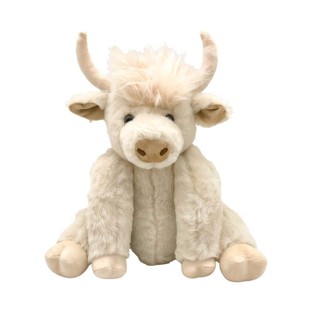 Brinquedo de pelúcia Highland Cow com juntas móveis de 25 cm