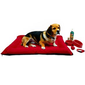 Kit Pet Grande Cama Futon Educador Xixi Sim/Não Cães 500ml