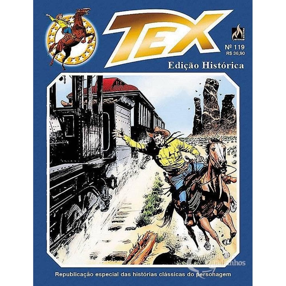 Tex Edição Histórica Nº 119: Trilhos De Sangue