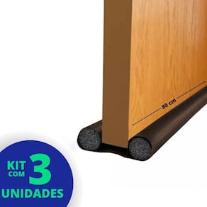 Kit 3 Unidades Veda Porta Rolinho Protetor Impermeável 80cm