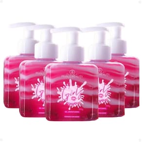 Kit Hidratante Phállebeauty Girls Gel Aromatizante Morango Com Creme Com 5 180g