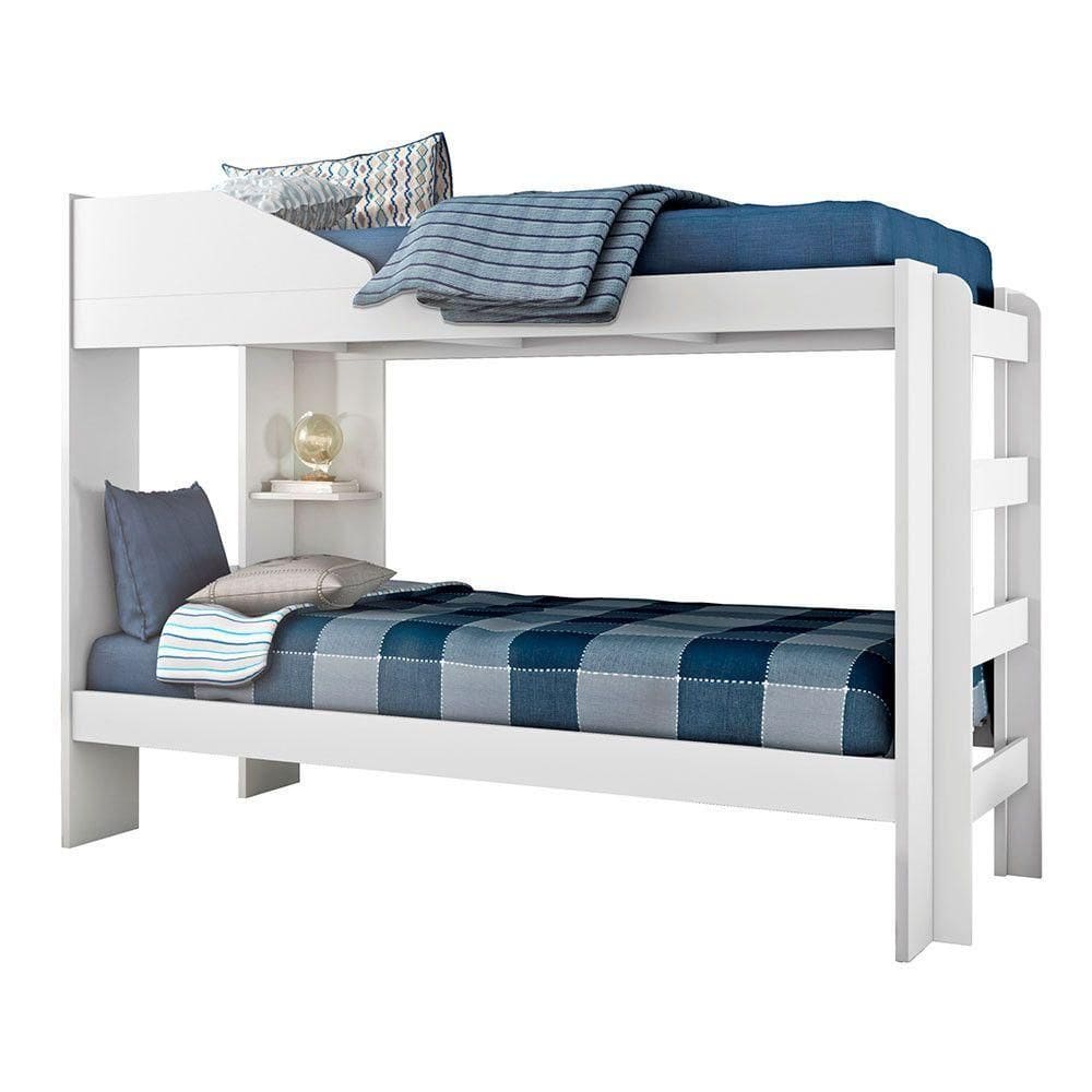 Beliche Indy Com Nicho Decorativo Conquista Móveis Branco