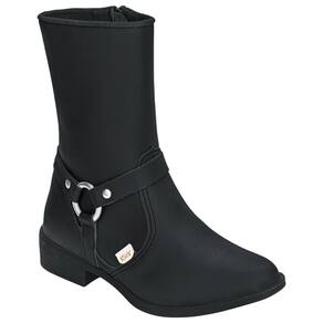 Bota Montaria Infantil Feminina Kidy 070-0055 Preta