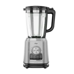 Liquidificador com Copo de Vidro WAP WB2000 2L 1000W Velocidade Variável Preto/Cinza 220V