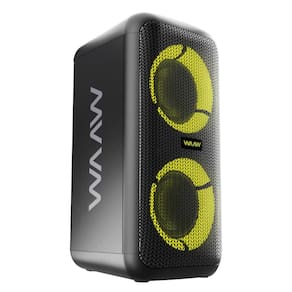 Caixa de Som Bluetooth Tipo Torre WAAW SOUND BOX INFINITE 200 4 Alto-Falantes com LED TWS 160W RMS