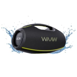 Caixa de Som Bluetooth WAAW by Alok HYPERBOOM 1000 180W RMS TWS À Prova D’água Até 12 Horas