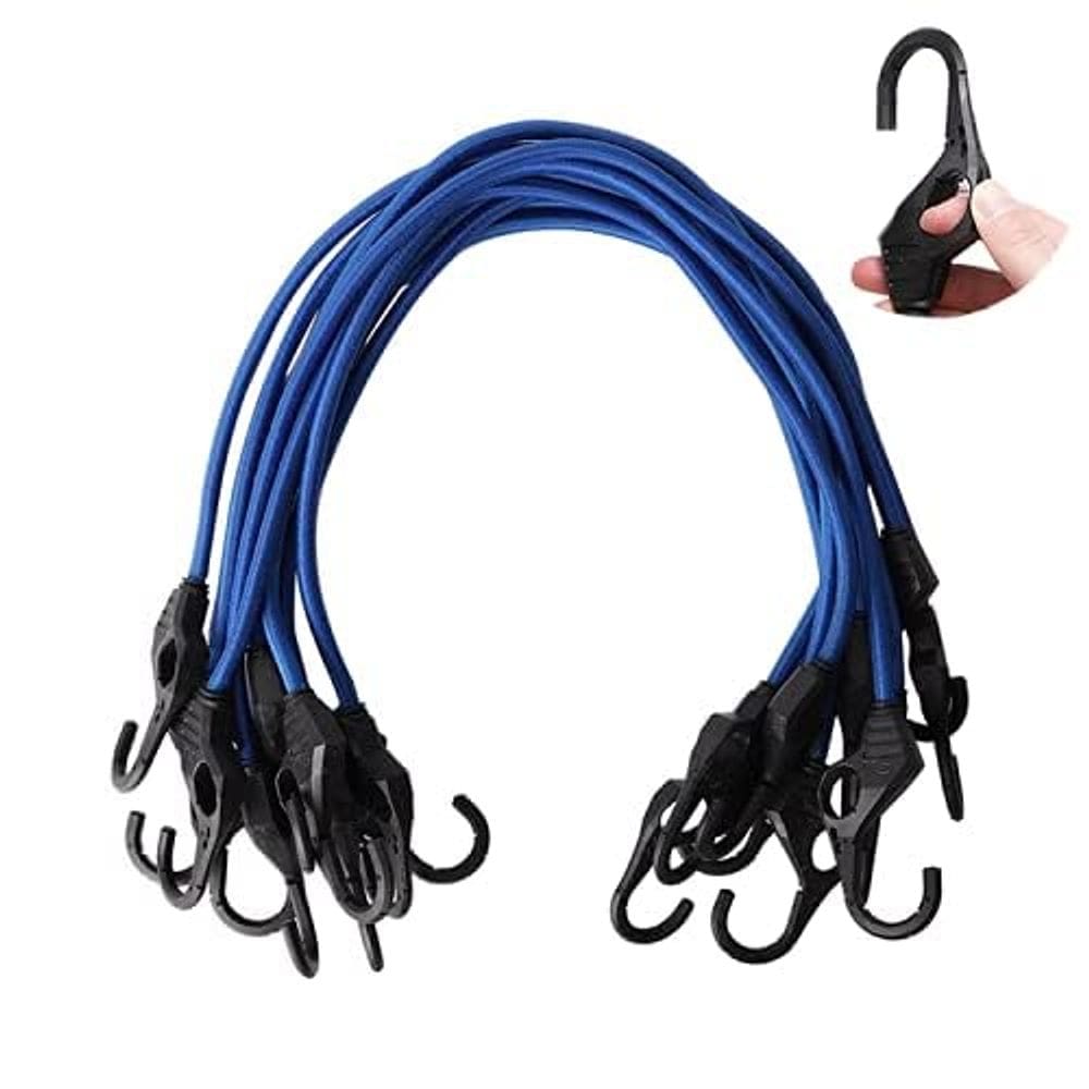 Cordões elásticos XSTRAP STANDARD Heavy Duty 10PK 80cm com ganchos