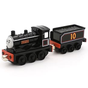 Conjunto de trem Toy Flmenunu Douglas em escala 1:43 com trens magnéticos