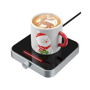 Aquecedor de canecas Maestri House Aquecedor elétrico de xícaras de café prateado