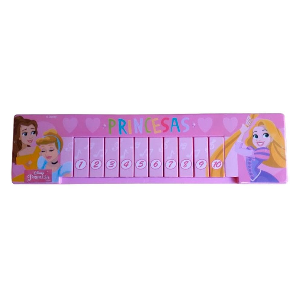 Mini Teclado Musical Piano Infantil Disney Princesa 10Teclas