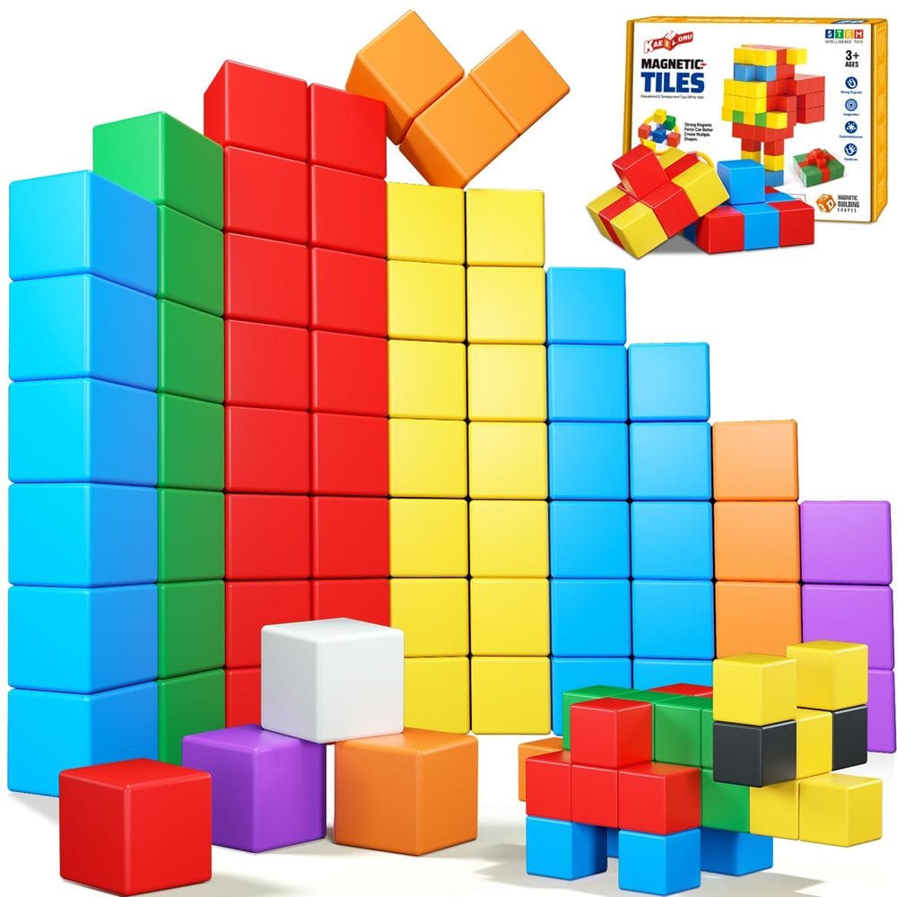 Blocos de construção magnéticos KAEILORU 32PCS para crianças de 3 a 6 anos