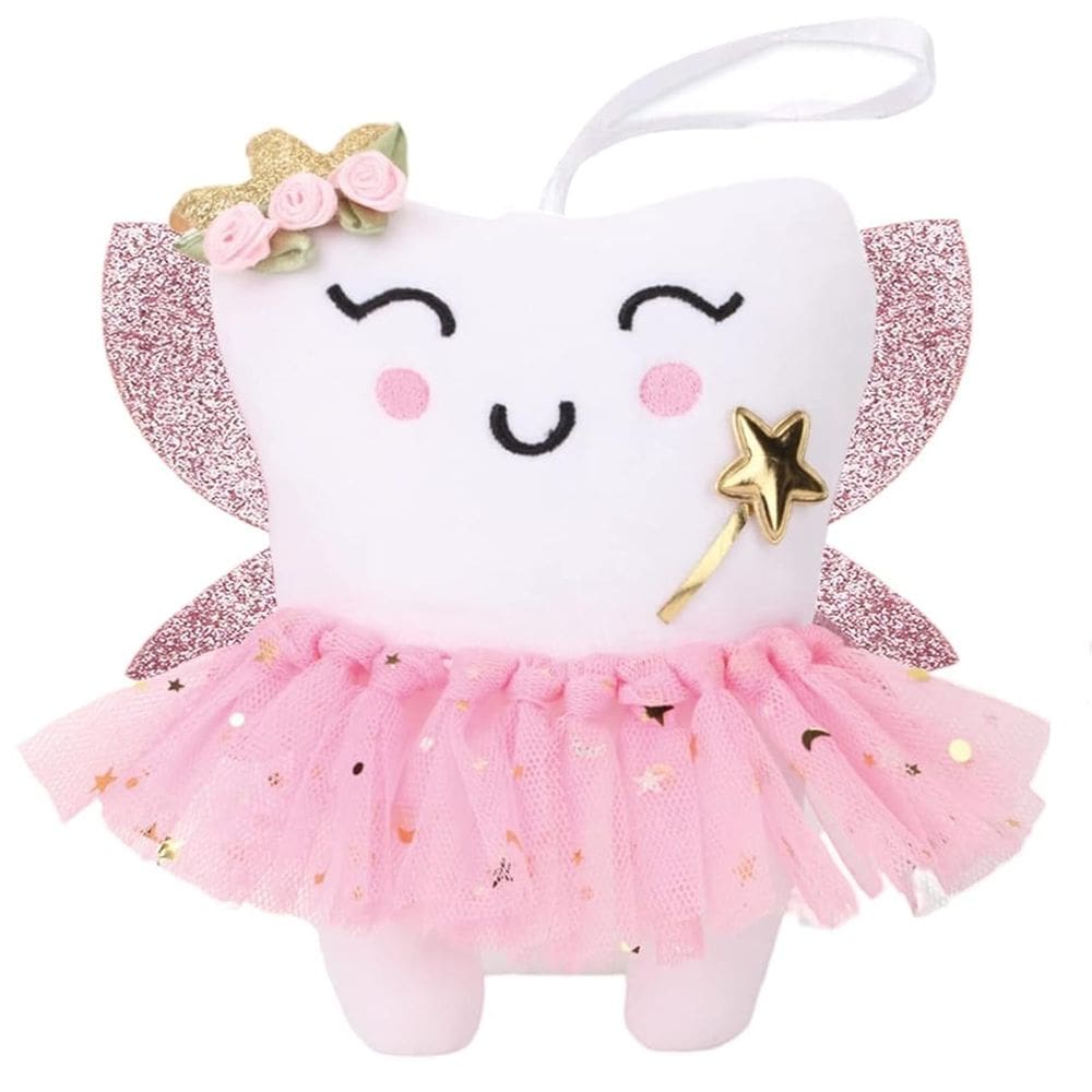 Almofada Tooth Fairy Boneca de pelúcia SQIMZAR Tooth Fairy para meninas