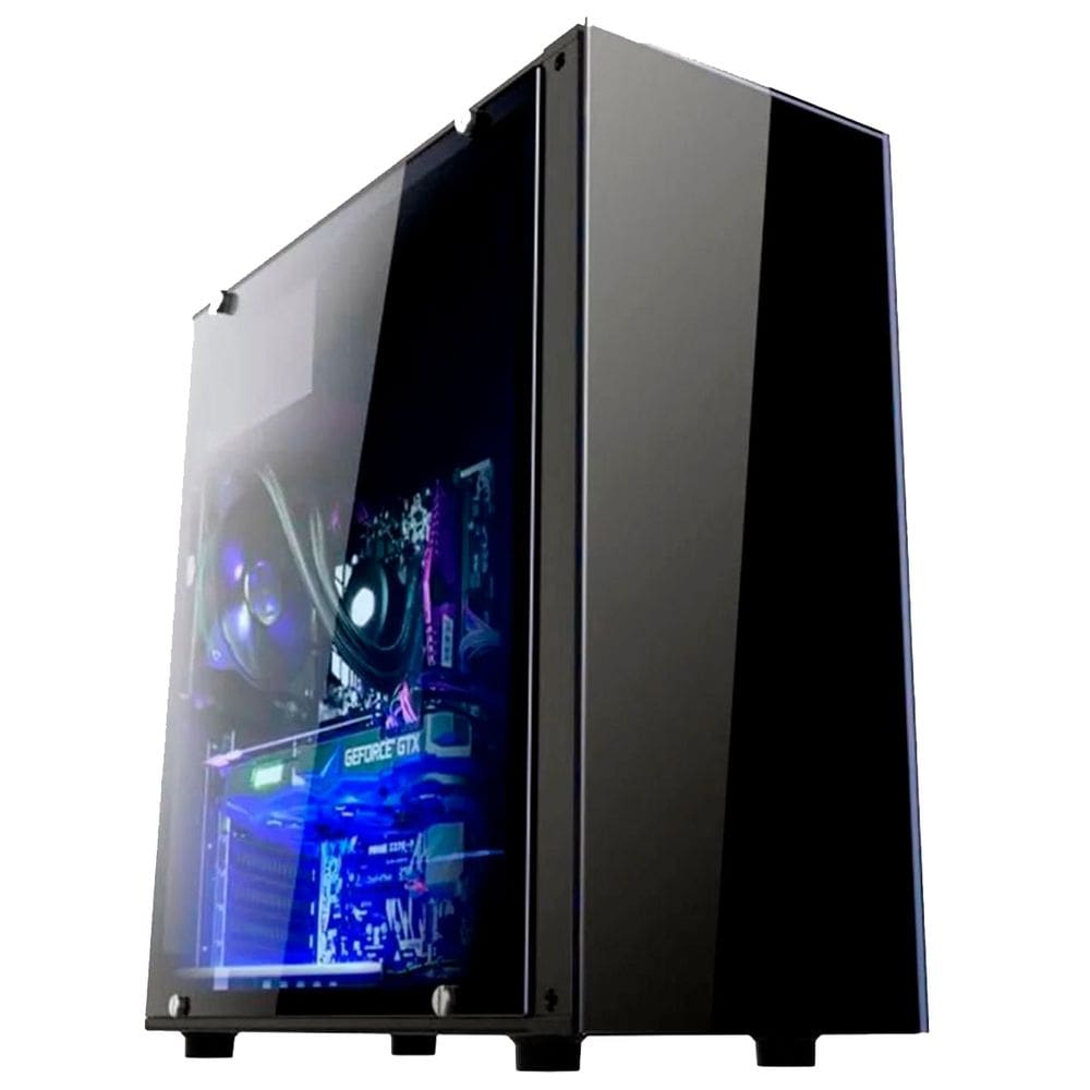 PC Intel E8400 4GB RAM SSD 120GB Preto Elegante e Eficiente