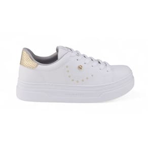 Tênis Feminino Via Marte Casual Flatform 125-001 Cadarço
