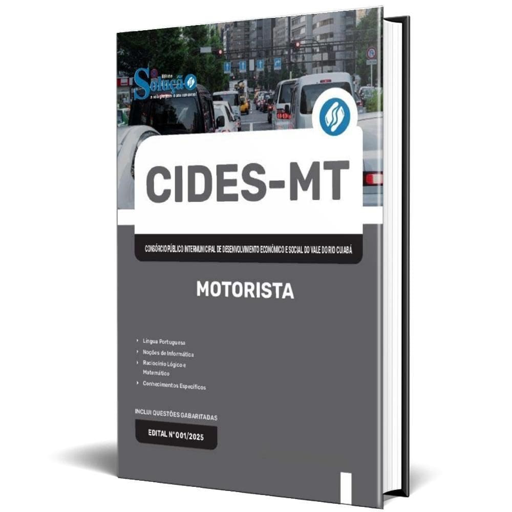 Apostila Cides Mt 2025 - Motorista