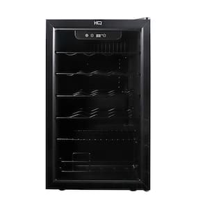 Adega de Vinhos Compressor HQ 75 Litros 24 Garrafas Preto HQ-AV24H