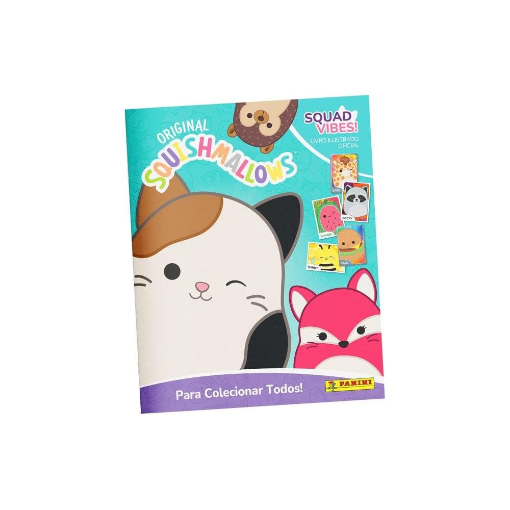 SQUISHMALLOWS - Álbum Capa Cartão