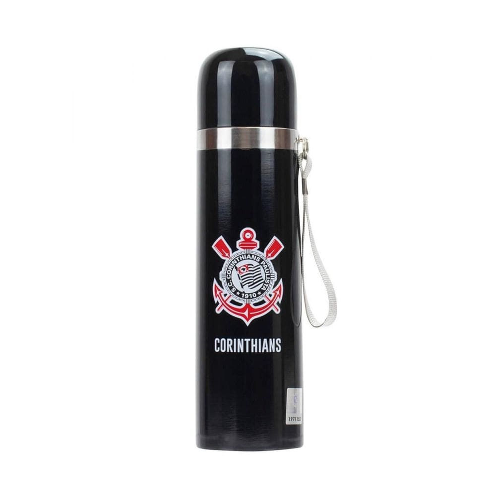 Garrafa Térmica Inox Corinthians 500Ml
