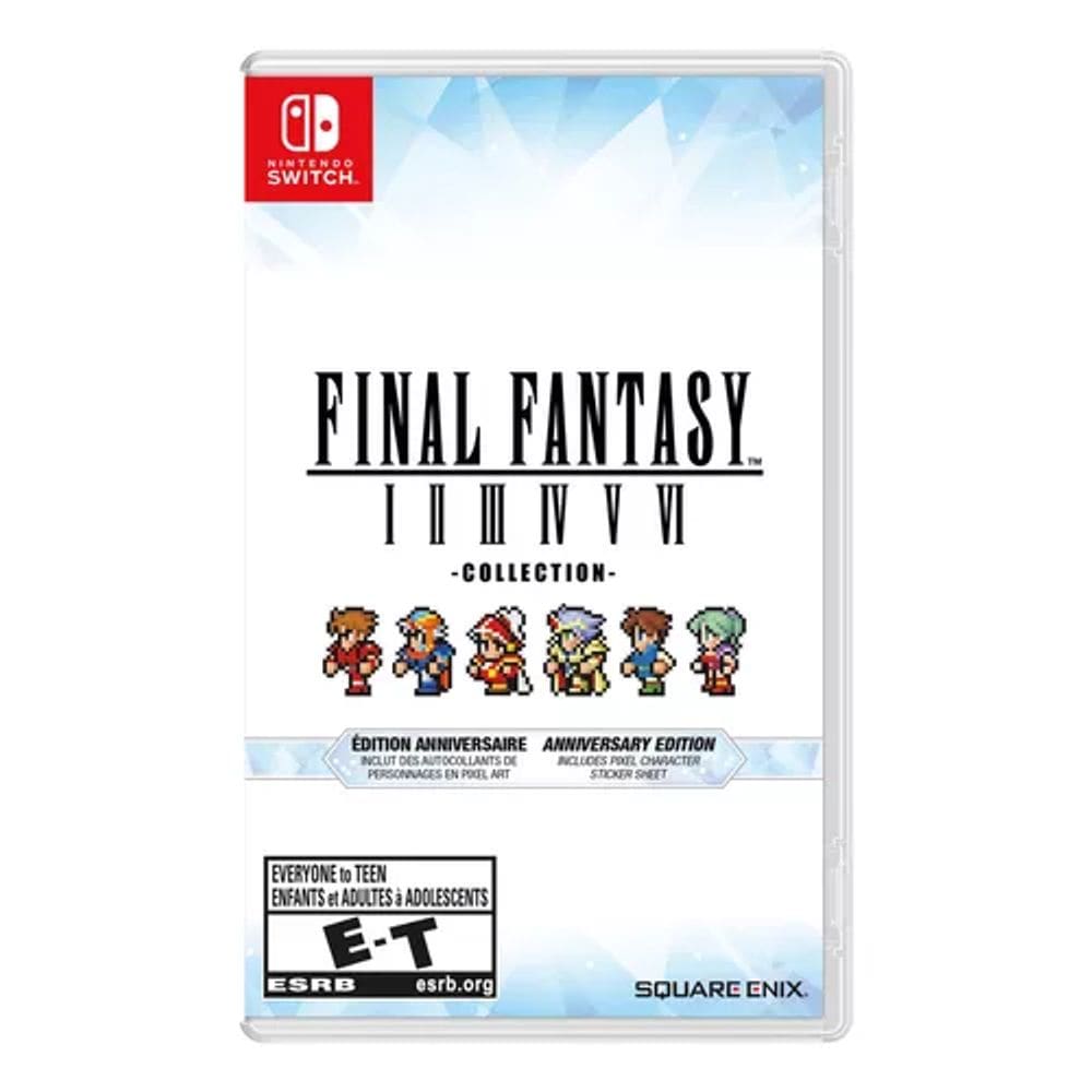 Final Fantasy I-VI Collection Anniversary Edition Nintendo Switch Lacrado