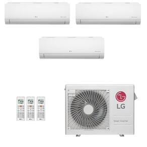 Ar-Condicionado Multi Split Inverter LG 21.000 (2x Evap HW 9.000 + 1x Evap HW 12.000) Quente/Frio 220V