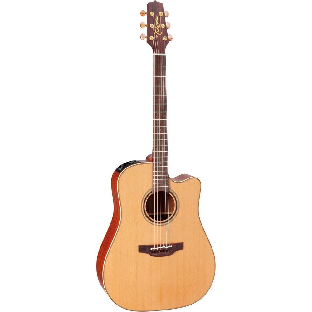 Violao Takamine P3dc & Ct4b Folk Eletroacustico C/Semi Case Natural
