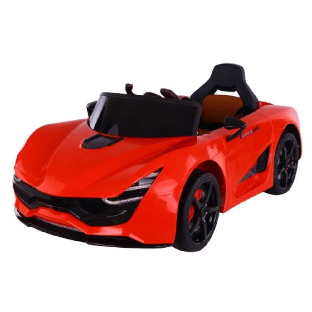 Carro Elétrico Esportivo Infantil Vermelho 6V - Shiny Toys