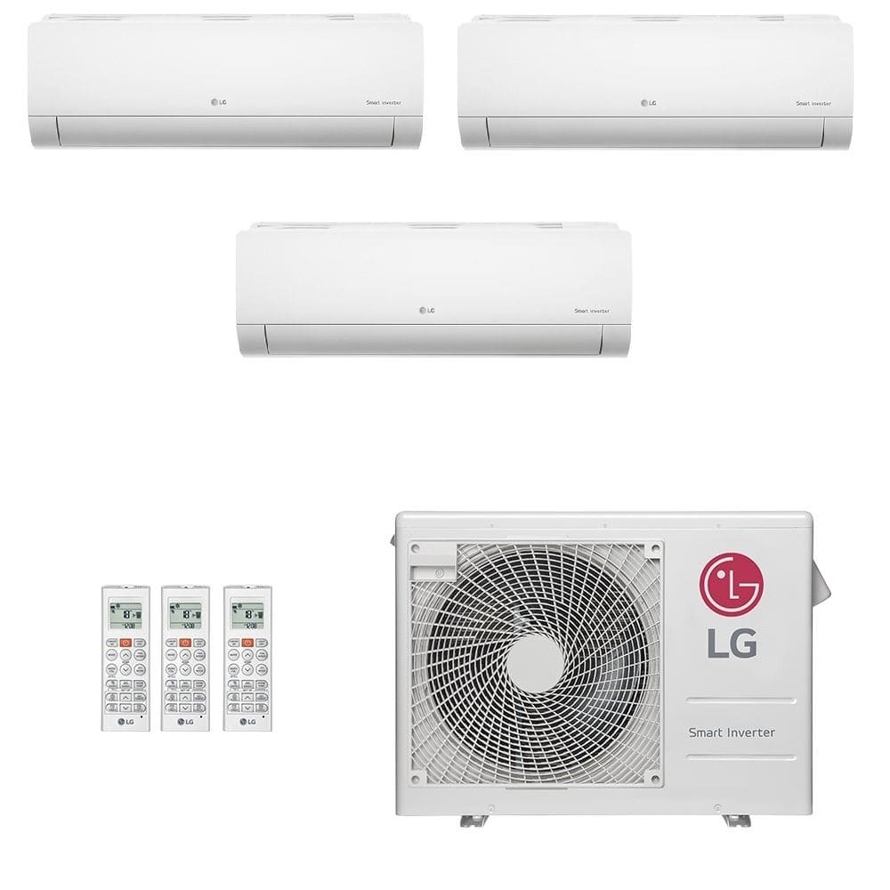 Ar-Condicionado Multi Split Inverter LG 21.000 (3x Evap HW 7.000) Quente/Frio 220V