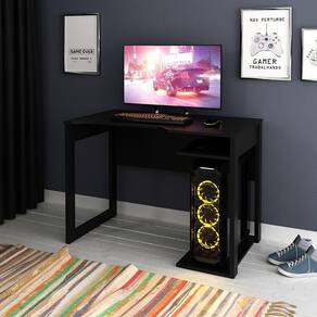 Mesa para Computador Gamer ME4161 Preto Tecnomobili