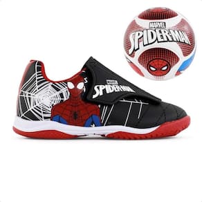 Chuteira Infantil Futsal Dray Marvel Kit Com Bola