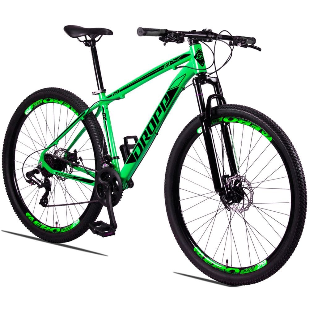 Bicicleta Dropp Z3 Disc M Aro 29 Susp. Dianteira 21 Marchas - Verde