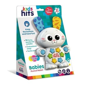 Coelho Musical Branco - Shiny Toys