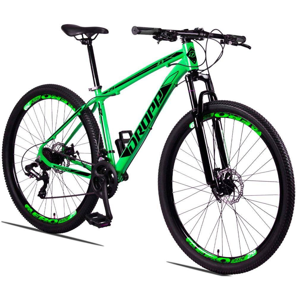 Bicicleta Dropp Z3 Disc M Aro 29 Susp. Dianteira 21 Marchas - Verde