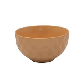 Bowl 500Ml Diamond Ceramica  Marrom Claro
