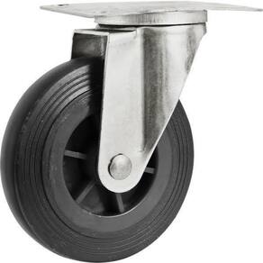 Rodizio Giratório 5 Carrinho Plataforma 300Kg Nove54