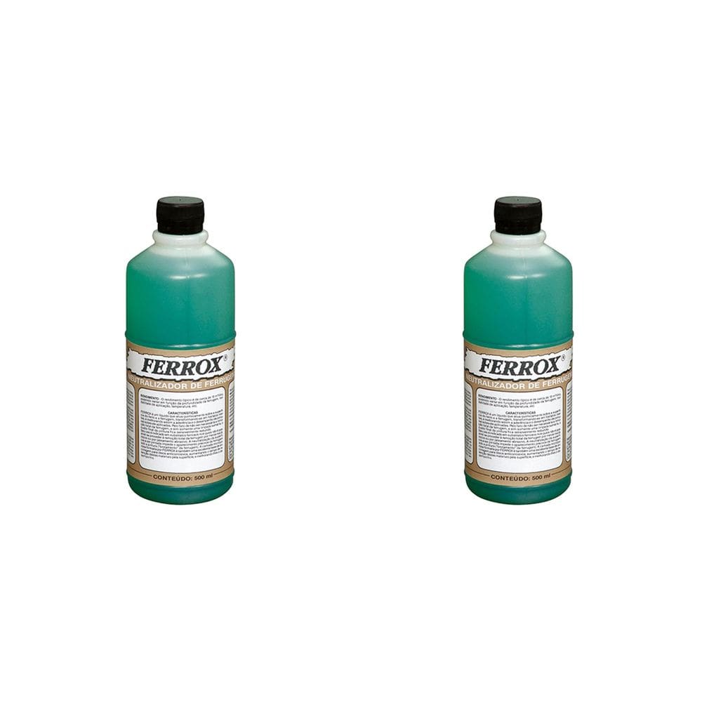 Kit C/2 - Removedor Neutralizador Convertedor. Ferrugem F...