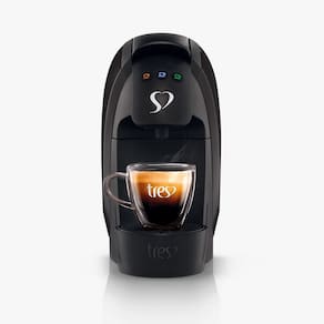 Cafeteira 3 Corações Espresso Luna Automática Preta 127V