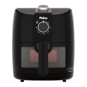 Fritadeira Air Fryer Philco PAF40A - 1500W, 4 Litros, Preto 110V