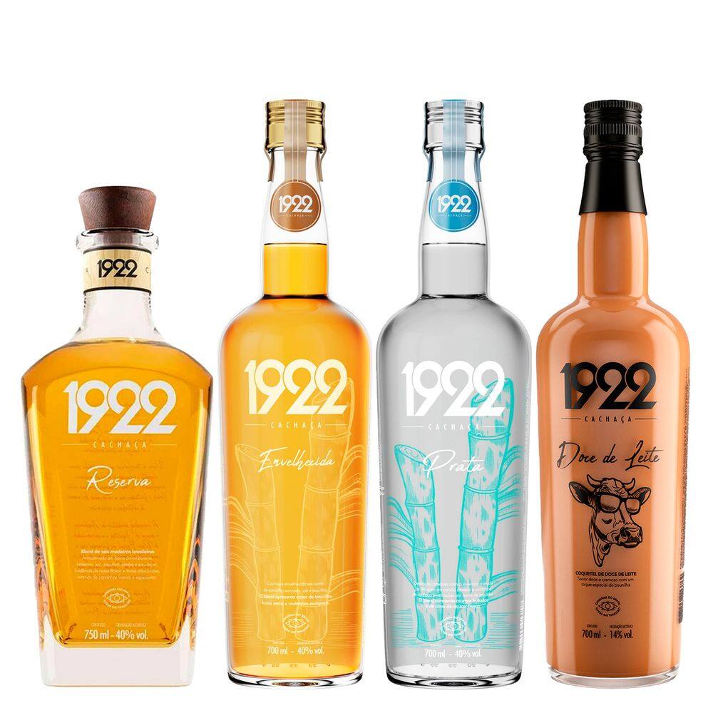 Combo Cachaça + Licor de Doce de Leite 1922