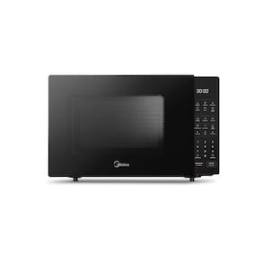 Micro-ondas Preto 35L Porta Espelhada Midea