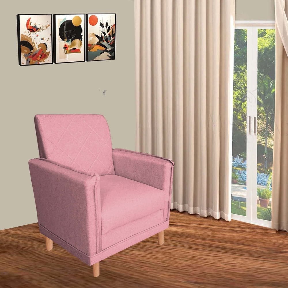 Poltrona De Amamentação Para Descanso Maite Rosa