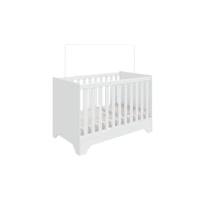 Berço Moveis Peroba Popy Retro 3x1 MDF Americano